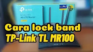 Cara lock band Tp-Link TL MR100