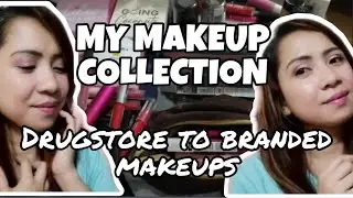 MAKEUP COLLECTION | DRUGSTORE TO BRANDED MAKEUPS