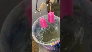 candle wax dipping #wax #gsycandles #oddlysatisfying #candlemaking #asmr