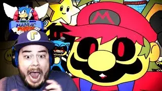 I DIDN’T SEE NIGHTMARE MARIO COMING!! | Five Nights at Sonic's: Maniac Mania (Part 9)