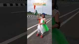 Suno gaur se duniya walo || #skating #girlskating #independenceday #viralshorts #jharkhand #dhanbad