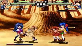 NICK54222 MUGEN: Ayu Tsukimiya and Nayuki Minase VS Mizuka Nagamori and Rumi Nanase