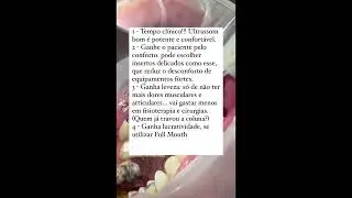 ULTRASSOM ODONTOLÓGICO   4 Vantagens