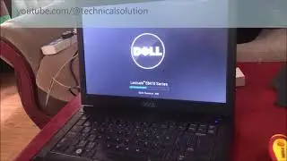 Fix startup black screen on laptop computer