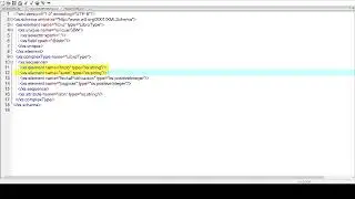 ¿Como crear un documento con XML Schema?