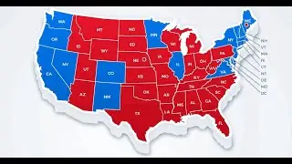 Red states and blue states