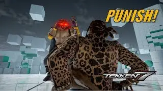 Punish / Float Eddy Relax Stance with Every Character | Tekken 7