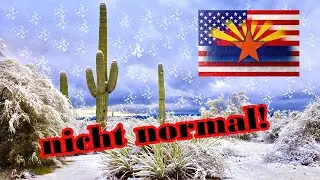 Schneechaos in Arizona (USA). Neuer Rekord in Flagstaff. Naturkatastrophen, Wetter weltweit