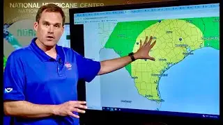 Afternoon Update on Tropical Storm Beryl from NHC in Miami, FL (July  5, 2024)
