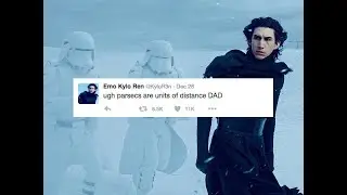 Blade and Sorcery  -Kylo Ren isn't an emo girl edition.
