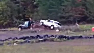 Taking The Tow Truck Over The Jump