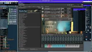 Create Audio Outputs in Kontakt with Cubase 5
