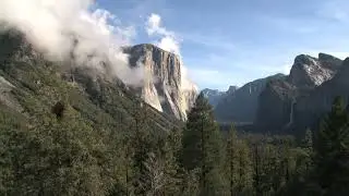 Clouds Time Lapse Moving Above The Mountains - No copyright