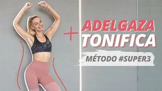 Ejercicios fáciles y rápidos en casa PARA ADELGAZAR Y TONIFICAR TODO EL CUERPO ⚡ SUPER rutina 10 min