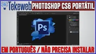 Como Baixar o Photoshop CS6 Portátil em Português Não Precisa de instalação