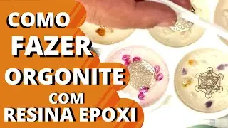 COMO FAZER ORGONITE com Resina Epoxi - Artesanato ( Truque no Final)