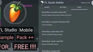 FL Studio Mobile Free Sample Pack Download & Install