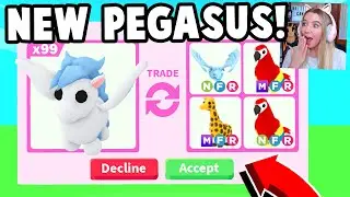Trading *PREMIUM* PEGASUS PET in Adopt Me!