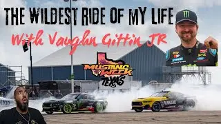 Mustang Drifting w Vaughn Gittin Jr at Mustang Week Texas