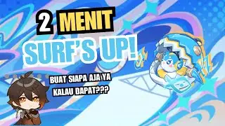 AUTO NGERTI SOAL SKILL SURF'S UP! SIGNATURE WEAPON MUALANI! - Genshin Impact