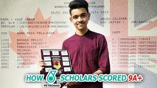 Study Tips by PETRONAS SCHOLARS | SPM 9A+ | SPM TIPS