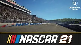NASCAR '21 First In-Game Video (New Game Engine)