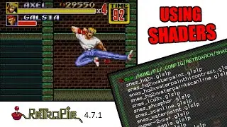 Using Shaders (get scanlines!) in RetroPie - 2022