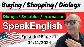 Teaching English For Shopping _ Native English Daly Livestream Lesson: Episode-15 (part1)