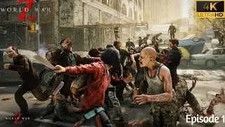 World War z Pc Gameplay Episode 1 New York | Episode 1 Chapter 2 Tunnel Vision Best Zombie game