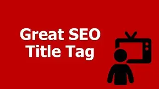 How to Write a Great SEO Title Tag.  Commas in the Title Tag?  Pipe Character in Title tag?  No way!