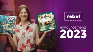 New board games for 2023 - Rebel Studio announcements