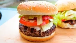 Lamb Kebab Burger - Video Recipe