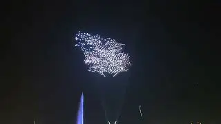 Шоу дронов, женева 20 мая 2023