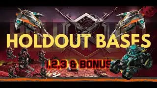 War Commander : Holdout : Hungry Howard : Base 1, 2, 3 & Bonus