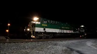 NS 8099 SOUTHERN leads NS 174 at Burnside (10/11/2025)