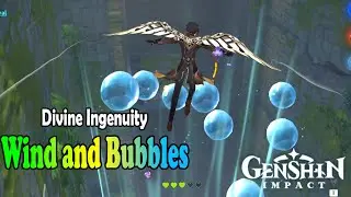 Divine Ingenuity Wind and Bubbles - Genshin Impact