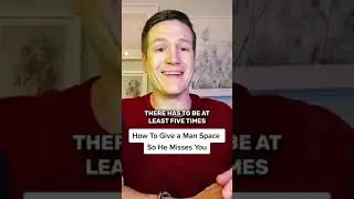 How To Give A Man Space So He MISSES You #relationships #datingadviceforwomen