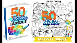 USA 50 States Research Reports : Homeschool Geography Curriculu,