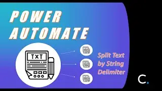 How to Split Text Files by String Delimiter in Power Automate