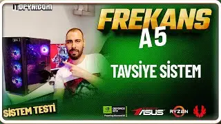 Sonunda Sıvı Soğutmalı 32GB DDR5 Oyun Bilgisayarı! ASUS FREKANS-A5 (36K)