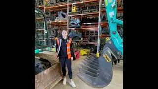 Earthmoving Attachments: Stick Rake with Jaimee
