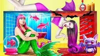 ¡Vampiro contra Sirena! ¡Construimos una Habitación Secreta!