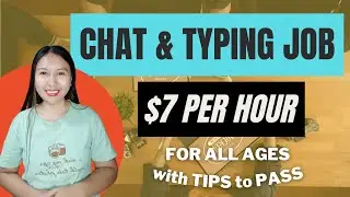 EARN $7 PER HOUR BY CHATTING & TYPING JOB | Sincerely Cath