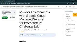 Monitor Environments with Google Cloud Managed Service for Prometheus: Challenge Lab | 