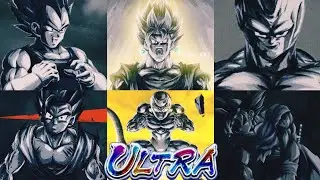ALL ULTRA CHARACTERS INK BRUSH ANIMATIONS IN DRAGON BALL LEGENDS 🔥!! [OCT 2024]