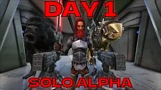 How A 5000 HOUR ARK VETERAN Becomes The ALPHA SOLO DAY 1!!!