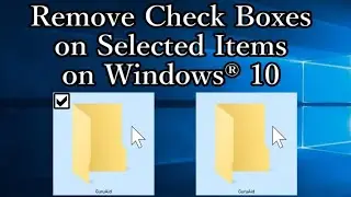 How to Disable Checkboxes on Icons and Folders / Dell Hp Tutorial windows 8 and 10 fix in Hindi 2020