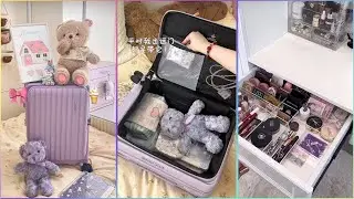 Packing Tips For beginners🎀 | Packing Like A Pro | Aesthetics Restocking✨