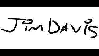 Jim Davis (signature wiki)