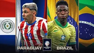Brazil vs Paraguay 4-1 Highlights & All Goals | Copa America 2024